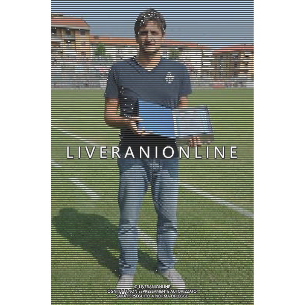 Campionato Lega PRO 1¡ Divisione girone A - 2¡ Giornata Cuneo 9-09-2012 Cuneo - Lecce nella foto: Marco Rosso presidente del Cuneo premiato dalle istituzioni locali per aver portato la squadra in due anni dalla Serie D alla 1¡ Divisione di Lega PRO foto Roberto Garavaglia - ag. Aldo Liverani sas