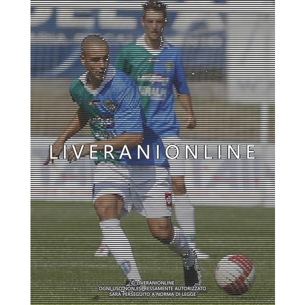 MILANI DANIELE ,Feralpisalo-Trapani calcio lega pro 1 ,Salo (bs) 9 settembre 2012.Ph Fotolive Filippo Venezia