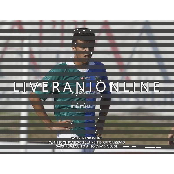 BENTOGLIO MICHELE ,Feralpisalo-Trapani calcio lega pro 1 ,Salo (bs) 9 settembre 2012.Ph Fotolive Filippo Venezia
