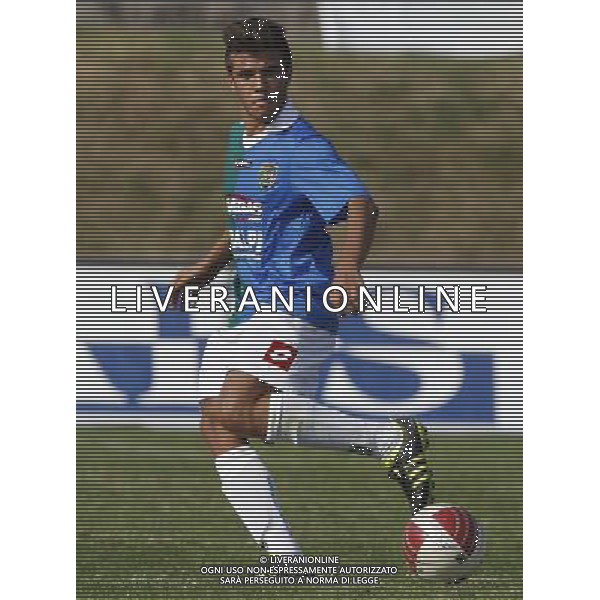 BENTOGLIO MICHELE ,Feralpisalo-Trapani calcio lega pro 1 ,Salo (bs) 9 settembre 2012.Ph Fotolive Filippo Venezia