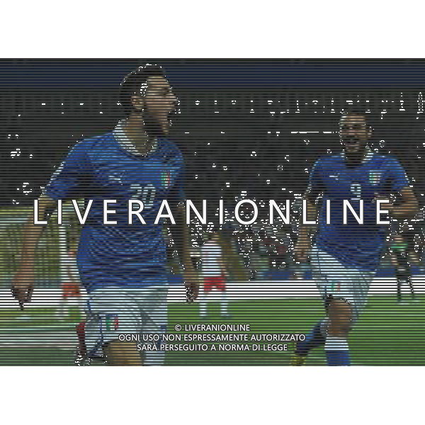 Qualificazioni ai Campionati Mondiali di Calcio Brasile FIFA 2014 Gruppo B Modena- 11.09.2012 Italia-Malta Nella Foto:destro esultanza /Ph.Vitez-Ag. Aldo Liverani