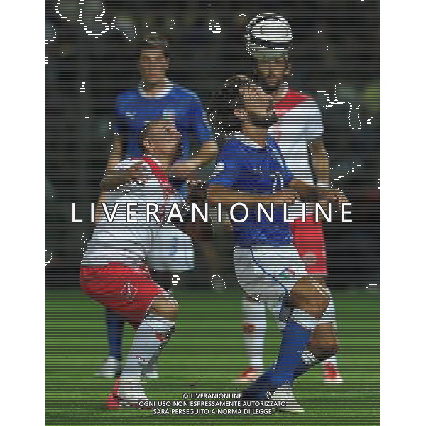 Qualificazioni ai Campionati Mondiali di Calcio Brasile FIFA 2014 Gruppo B Modena- 11.09.2012 Italia-Malta Nella Foto:pirlo-mifsud /Ph.Vitez-Ag. Aldo Liverani