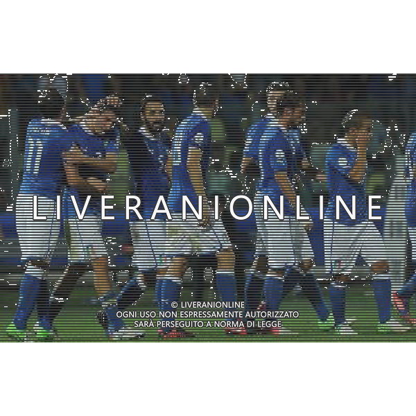 Qualificazioni ai Campionati Mondiali di Calcio Brasile FIFA 2014 Gruppo B Modena- 11.09.2012 Italia-Malta Nella Foto:peluso esultanza /Ph.Vitez-Ag. Aldo Liverani