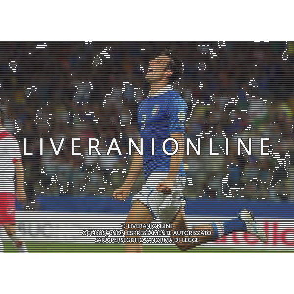 MODENA 11/09/2012 - ITALIA VS MALTA / NELLA FOTO: PELUSO ESULTA DOPO IL GOL DEL 2-0 - FOTO FRANCESCA SOLI / AGENZIA ALDO LIVERANI