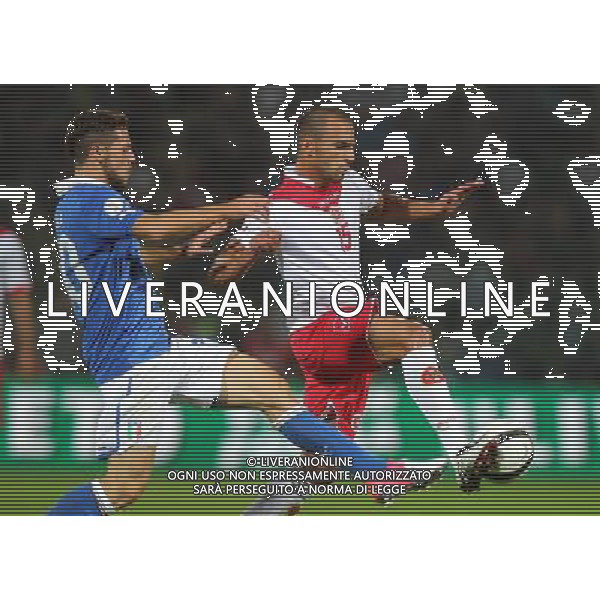 MODENA 11/09/2012 - ITALIA VS MALTA / NELLA FOTO: DESTRO E BORG - FOTO FRANCESCA SOLI / AGENZIA ALDO LIVERANI