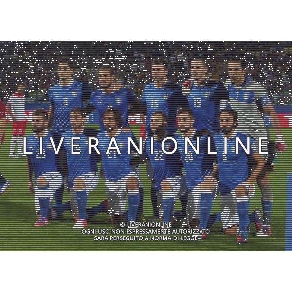 MODENA 11/09/2012 - ITALIA VS MALTA / NELLA FOTO: LA FORMAZIONE ITALIANA - FOTO FRANCESCA SOLI / AGENZIA ALDO LIVERANI