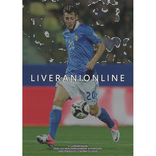 Qualificazioni ai Campionati Mondiali di Calcio Brasile FIFA 2014 Gruppo B Modena- 11.09.2012 Italia-Malta Nella Foto:Destro Mattia /Ph.Vitez-Ag. Aldo Liverani