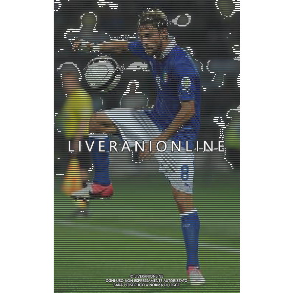 Qualificazioni ai Campionati Mondiali di Calcio Brasile FIFA 2014 Gruppo B Modena- 11.09.2012 Italia-Malta Nella Foto:Marchisio Claudio /Ph.Vitez-Ag. Aldo Liverani