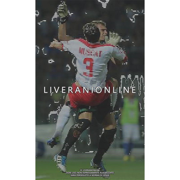 Qualificazioni ai Campionati Mondiali di Calcio Brasile FIFA 2014 Gruppo B Modena- 11.09.2012 Italia-Malta Nella Foto:Muscat Alexander-Hogg Andrew /Ph.Vitez-Ag. Aldo Liverani