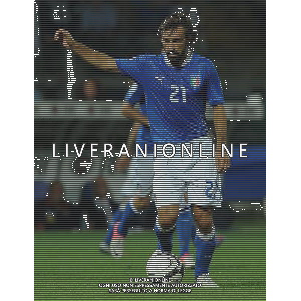Qualificazioni ai Campionati Mondiali di Calcio Brasile FIFA 2014 Gruppo B Modena- 11.09.2012 Italia-Malta Nella Foto:Pirlo Andrea /Ph.Vitez-Ag. Aldo Liverani