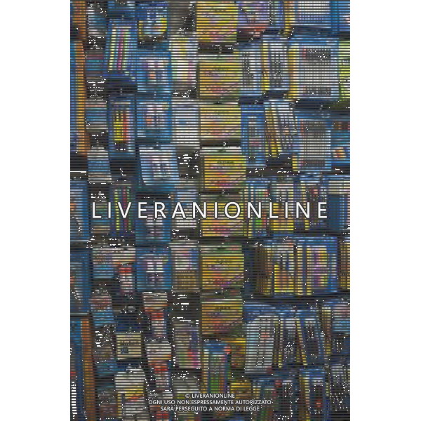 Back to school supplies in a store in New York on Sunday, September 2,, 2012. The back to school shopping season is the second busiest time for retailers after Christmas. (å Richard B. Levine) photoshot/AG ALDO LIVERANI SAS - ITALY ONLY -