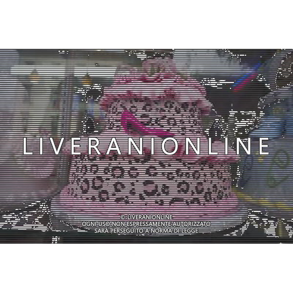 A selection of cakes are seen in an Hispanic bakery in the East Harlem neighborhood of New York on Monday, September 3, 2012. (å Richard B. Levine) photoshot/AG ALDO LIVERANI SAS - ITALY ONLY -