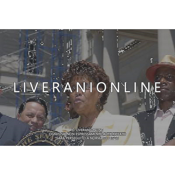 NY State Senator Shirley Huntley speaks at a news conference at New York City Hall on Sunday, July 19, 2009 demanding that New York Mayor Mike Bloomberg negotiate with them before they will allow a bill returning control of the New York City Public School system to the mayor. The mayoral control of the schools legislation sunseted at the end of June and the legislators want less control by the mayor and more parental involvement in any new laws passed. ( Richard B. Levine) ©photoshot/AGENZIA ALDO LIVERANI SAS - ITALY ONLY - EDITORIAL USE ONLY