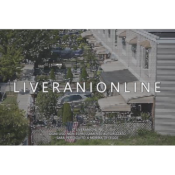 Attached homes with gardens in the East New York neighborhood of Brooklyn in New York are seen on Saturday, September 1, 2012. (å Richard B. Levine) ©photoshot/AGENZIA ALDO LIVERANI SAS - ITALY ONLY - EDITORIAL USE ONLY