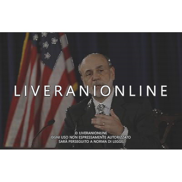 (120913) -- WASHINGTON D.C., Sept. 13, 2012 () -- U.S. Federal Reserve Chairman Ben Bernanke speaks at a news conference in Washington D.C., capital of the United States, on Sept. 13, 2012 following a two-day policy meeting. (/Fang Zhe) ©photoshot/AGENZIA ALDO LIVERANI SAS - ITALY ONLY - Il presidente della Federal Reserve Ben Bernanke parla in una conferenza stampa a Washington DC, la capitale degli Stati Uniti, il 13 settembre 2012
