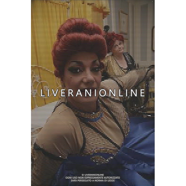 Ann Widdecombe as Widdy in Waiting \' Craig Revel Horwood as The Wicked Queen Snow White \' The Seven Dwarfs for The Wycombe Swan at Hughendon Manor Buckinghamshire England photocal. photoshot/AG ALDO LIVERANI SAS - ITALY ONLY -