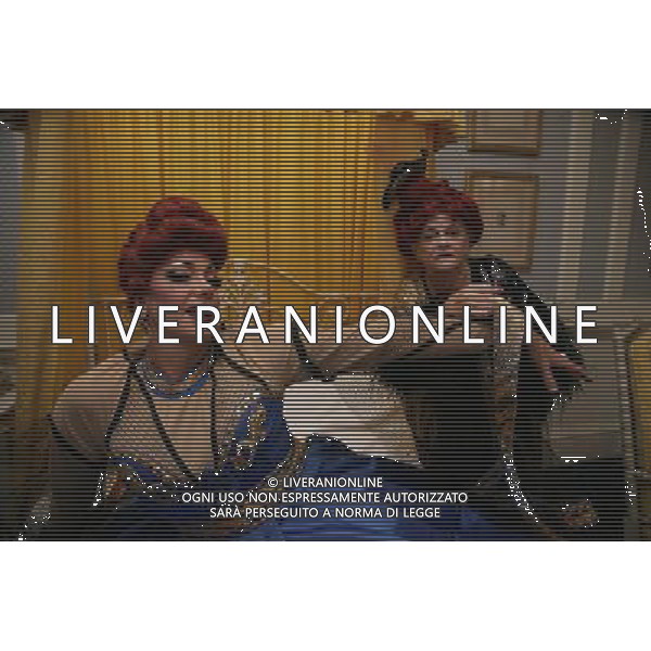 Ann Widdecombe as Widdy in Waiting \' Craig Revel Horwood as The Wicked Queen Snow White \' The Seven Dwarfs for The Wycombe Swan at Hughendon Manor Buckinghamshire England photocal. photoshot/AG ALDO LIVERANI SAS - ITALY ONLY -