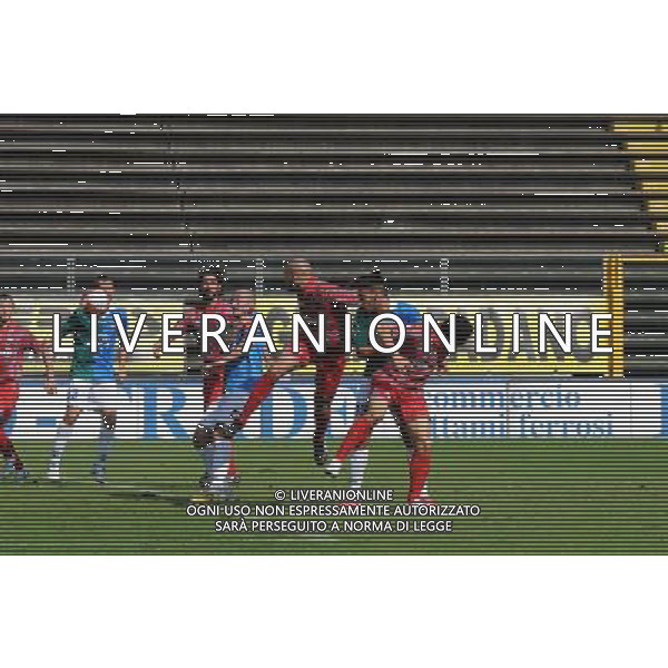 CREMONA, 16-09-2012 / ©FOTO GIORGIO RAVEZZANI CREMONESE-FERALPI SALO\' 2-0 NELLA FOTO: GOAL DAVIDE MOI AG ALDO LIVERANI S A S