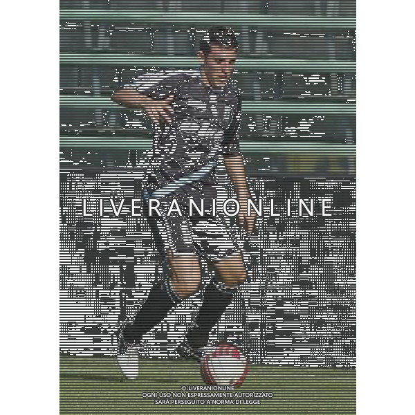 BERGAMO 16 SETTEMBRE 2012,SINGOLI GIOCATORI VIRTUS ENTELLA, NELLA FOTO SIMONE GUERRA ,ph.moro/ALDO LIVERANI