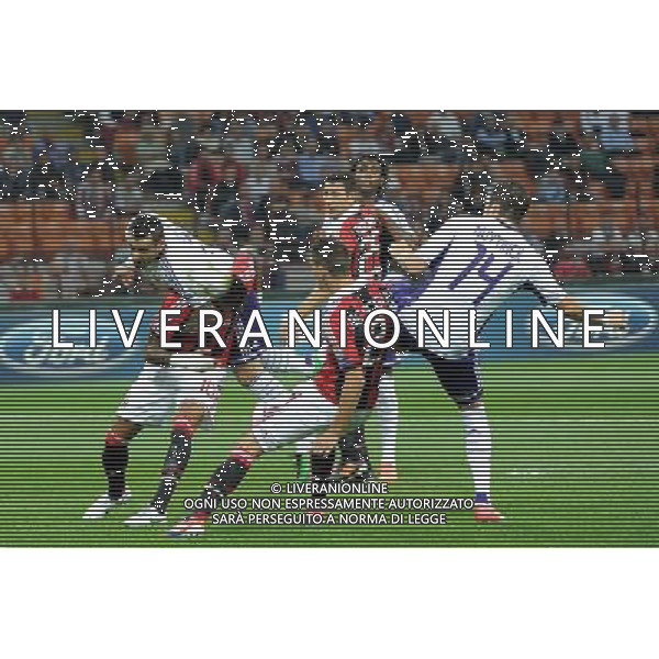 UEFA Champions League - 1Á giornata fase a gironi Gruppo C Milano 18-09-2012 Milan - Anderlecht nella foto: mischia in area Milan foto Roberto Garavaglia - ag. Aldo Liverani sas