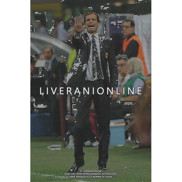 UEFA Champions League - 1Á giornata fase a gironi Gruppo C Milano 18-09-2012 Milan - Anderlecht nella foto: Allegri massimiliano foto Roberto Garavaglia - ag. Aldo Liverani sas