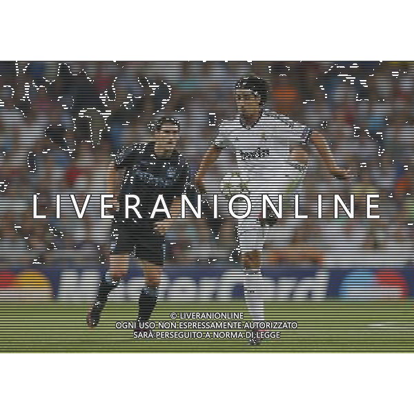 Real Madrid\'s Sami Khedira and Manchester City\'s during Champions League match on september 18th 2012. Photo: Cesar Cebola / ALFAQUI /Agenzia Aldo Liverani Sas - ITALY ONLY - EDITORIAL USE ONLY Real Madrid - Manchester City champions league