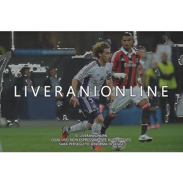 MILAN-ANDERLECHT UEFA CHAMPIONS LEAGUE MILANO, 18-09-2012 NELLA FOTO: LUCAS BIGLIA © RAVEZZANI/AGENZIA ALDO LIVERANI SAS 