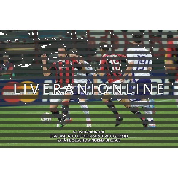 UEFA Champions League - 1Á giornata fase a gironi Gruppo C Milano 18-09-2012 Milan - Anderlecht nella foto: giampaolo Pazzini in azione foto Roberto Garavaglia - ag. Aldo Liverani sas