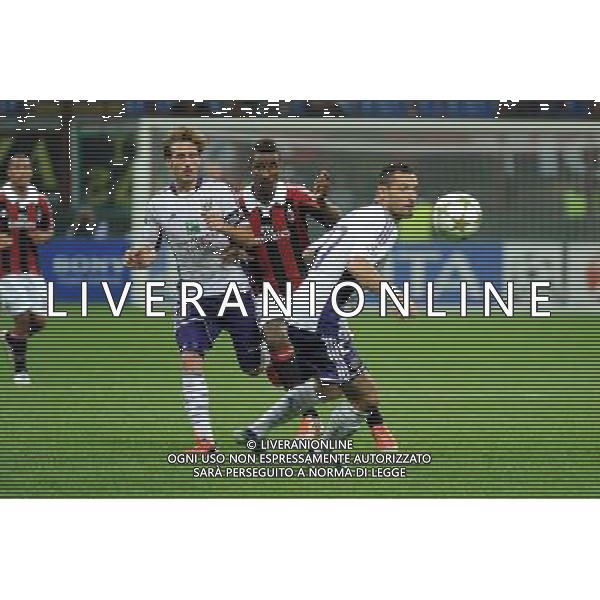 UEFA Champions League - 1Á giornata fase a gironi Gruppo C Milano 18-09-2012 Milan - Anderlecht nella foto: Constant tra due avversari foto Roberto Garavaglia - ag. Aldo Liverani sas