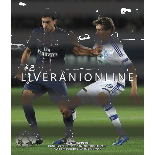 UEFA Champions League 2012/2013 Gruppo A Parigi - 18.09.2012 Paris Saint Germain-Dinamo Kiev Nella Foto:pastore-garmash /Ph.Vitez-Ag. Aldo Liverani