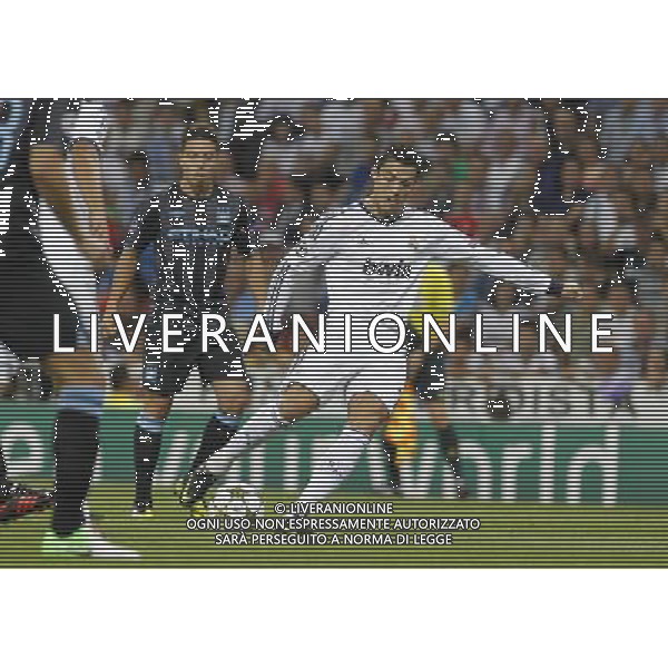 Madrid (18/09/2012).- Estadio Santiago Bernabeu. UEFA Champions League. Real Madrid - Manchester City. Cristiano Ronaldo. Photo: Alex Cid-Fuentes / ALFAQUI /AGENZIA ALDO LIVERANI SAS - ITALY ONLY - EDITORIAL USE ONLY REAL MADRID - MANCHESTER CITY CHAMPIONS LEAGUE 18/09/2012