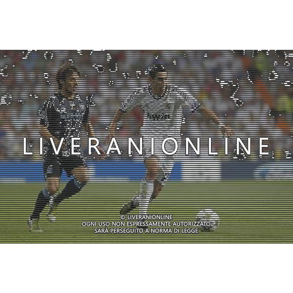 Madrid (18/09/2012).- Estadio Santiago Bernabeu. UEFA Champions League. Real Madrid - Manchester City. David Silva, Di Maria. Photo: Alex Cid-Fuentes / ALFAQUI /AGENZIA ALDO LIVERANI SAS - ITALY ONLY - EDITORIAL USE ONLY REAL MADRID - MANCHESTER CITY CHAMPIONS LEAGUE 18/09/2012