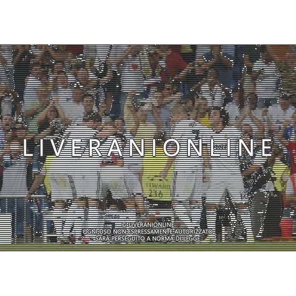 Real Madrid\'s Cristiano Ronaldo goal during Champions League match on september 18th 2012. Photo: Cesar Cebola / ALFAQUI /AGENZIA ALDO LIVERANI SAS - ITALY ONLY - EDITORIAL USE ONLY REAL MADRID - MANCHESTER CITY CHAMPIONS LEAGUE 18/09/2012