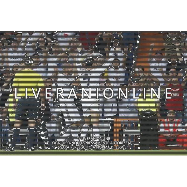 Real Madrid\'s Cristiano Ronaldo goal during Champions League match on september 18th 2012. Photo: Cesar Cebola / ALFAQUI /AGENZIA ALDO LIVERANI SAS - ITALY ONLY - EDITORIAL USE ONLY REAL MADRID - MANCHESTER CITY CHAMPIONS LEAGUE 18/09/2012