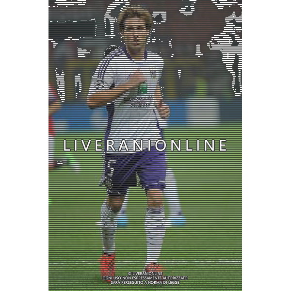 UEFA Champions League - 1Á giornata fase a gironi Gruppo C Milano 18-09-2012 Milan - Anderlecht nella foto: Lucas Biglia (Anderlecht) foto Roberto Garavaglia - ag. Aldo Liverani sas
