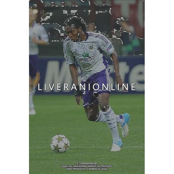 UEFA Champions League - 1Á giornata fase a gironi Gruppo C Milano 18-09-2012 Milan - Anderlecht nella foto: Dieudonne Mbokani (Anderlecht) foto Roberto Garavaglia - ag. Aldo Liverani sas