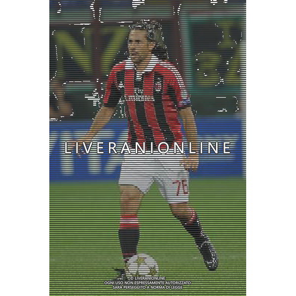UEFA Champions League - 1Á giornata fase a gironi Gruppo C Milano 18-09-2012 Milan - Anderlecht nella foto: Mario Yepes (Milan) foto Roberto Garavaglia - ag. Aldo Liverani sas