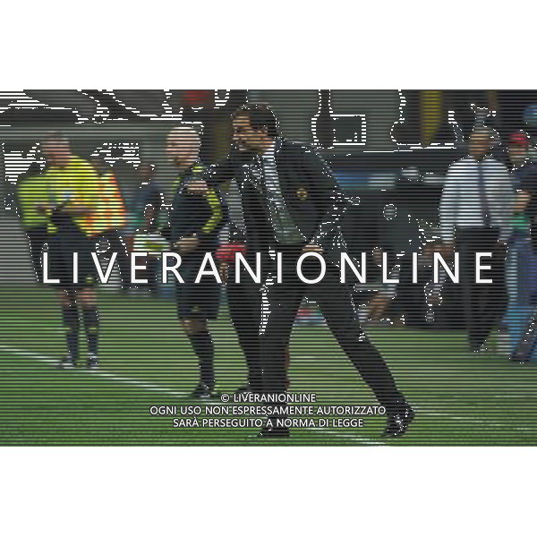 UEFA Champions League - 1Á giornata fase a gironi Gruppo C Milano 18-09-2012 Milan - Anderlecht nella foto: Massimiliano Allegri allenatore del Milan foto Roberto Garavaglia - ag. Aldo Liverani sas