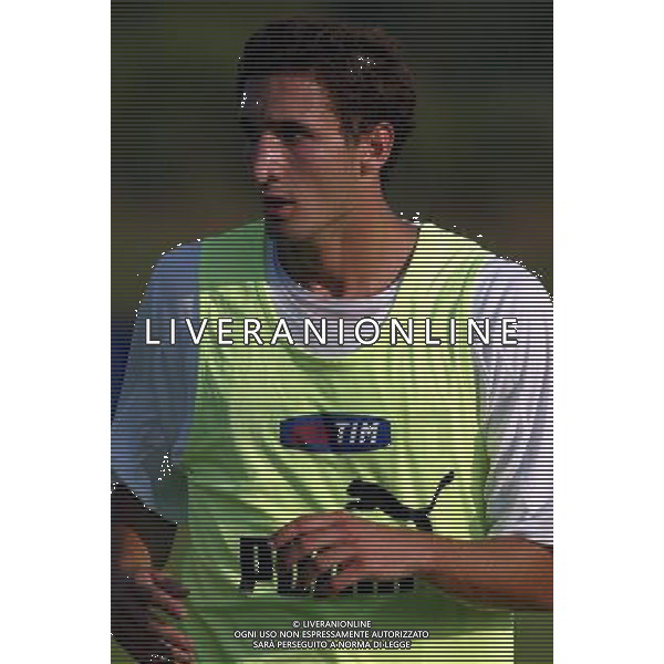 Fiuggi (Roma) 02/08/2004 Raduno della Nazionale Olimpica di Calcio Nella foto: Chiellini Giorgio.* Ph Gianni Nucci/Aldo Liverani