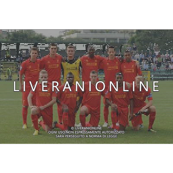 INTER - LIVERPOOL NEXT GENERATION 2012/2013 MILANO 19-09-2012 NELLA FOTO: FORMAZIONE LIVERPOOL PRIMAVERA ©RAVEZZANI/AGENZIA ALDO LIVERANI SAS 