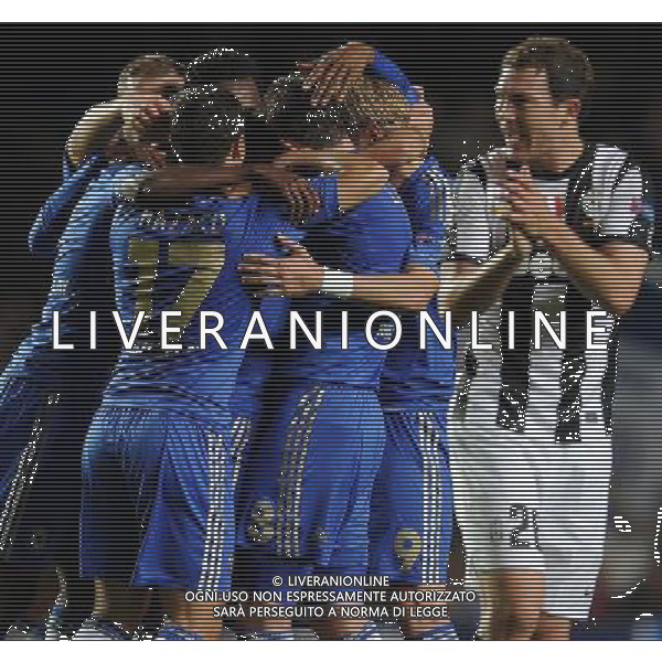 UEFA Champions League 2012/2013 Gruppo E Londra - 19.09.2012 Chelsea-Juventus Nella Foto:oscar esulta primo gol /Ph.Vitez-Ag. Aldo Liverani