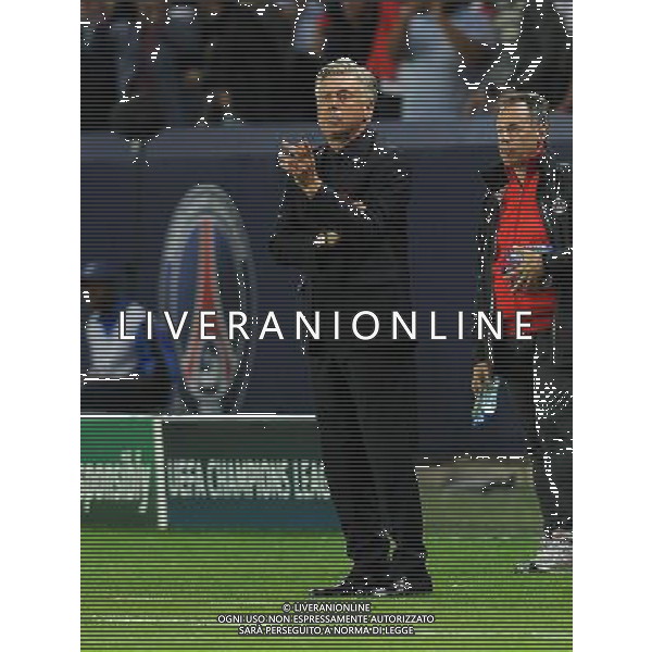 UEFA Champions League 2012/2013 Gruppo A Parigi - 18.09.2012 Paris Saint Germain-Dinamo Kiev Nella Foto:Ancelotti Carlo /Ph.Vitez-Ag. Aldo Liverani