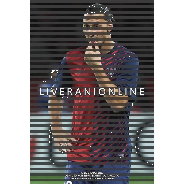 UEFA Champions League 2012/2013 Gruppo A Parigi - 18.09.2012 Paris Saint Germain-Dinamo Kiev Nella Foto:Ibrahimovic Zlatan /Ph.Vitez-Ag. Aldo Liverani