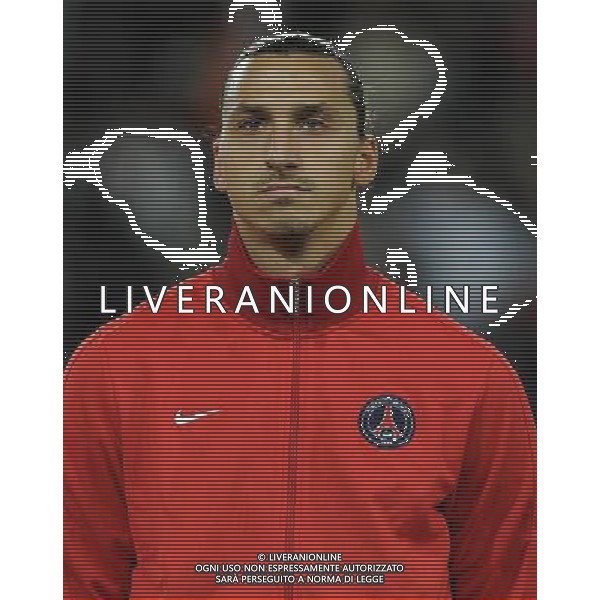UEFA Champions League 2012/2013 Gruppo A Parigi - 18.09.2012 Paris Saint Germain-Dinamo Kiev Nella Foto:Ibrahimovic Zlatan /Ph.Vitez-Ag. Aldo Liverani