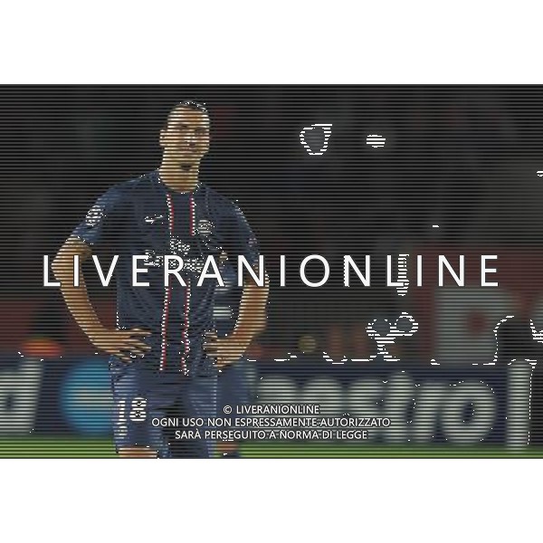 UEFA Champions League 2012/2013 Gruppo A Parigi - 18.09.2012 Paris Saint Germain-Dinamo Kiev Nella Foto:Ibrahimovic Zlatan /Ph.Vitez-Ag. Aldo Liverani