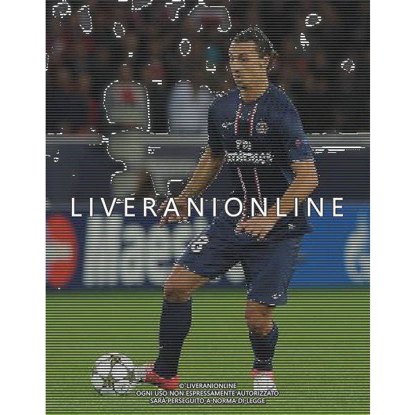UEFA Champions League 2012/2013 Gruppo A Parigi - 18.09.2012 Paris Saint Germain-Dinamo Kiev Nella Foto:Ibrahimovic Zlatan /Ph.Vitez-Ag. Aldo Liverani