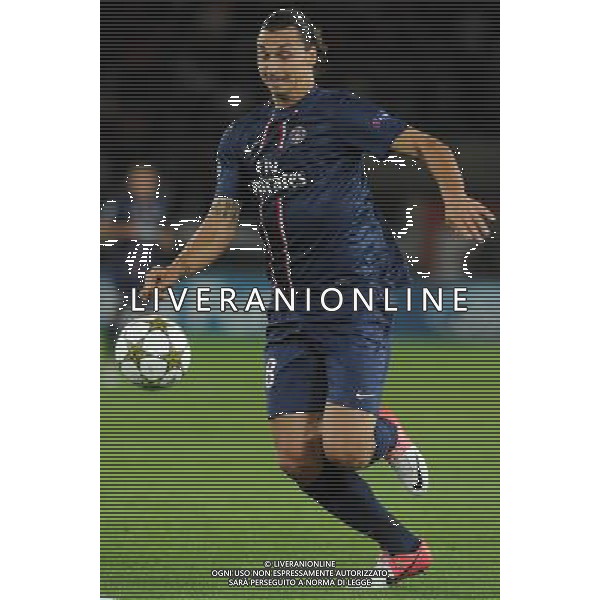 UEFA Champions League 2012/2013 Gruppo A Parigi - 18.09.2012 Paris Saint Germain-Dinamo Kiev Nella Foto:Ibrahimovic Zlatan /Ph.Vitez-Ag. Aldo Liverani