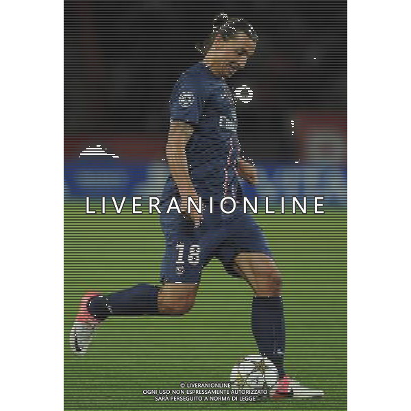 UEFA Champions League 2012/2013 Gruppo A Parigi - 18.09.2012 Paris Saint Germain-Dinamo Kiev Nella Foto:Ibrahimovic Zlatan /Ph.Vitez-Ag. Aldo Liverani