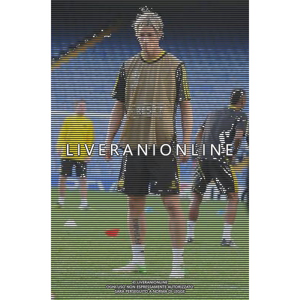 Fernando Torres, Chelsea v Juventus UEFA Champions League Press Conference and Training Session, Stamford Bridge, London. 18.09.12 ©photoshot/AGENZIA ALDO LIVERANI SAS - ITALY ONLY - Chelsea, Juventus - UEFA Champions League Conferenza stampa, Stamford Bridge, Londra. 18.09.2012