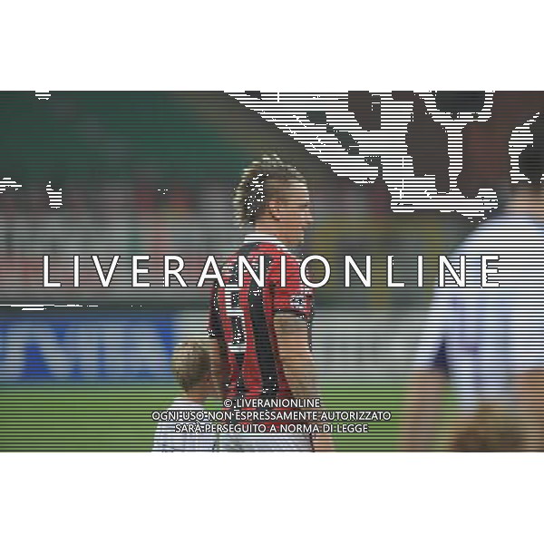 MILANO, 18-09-2012 / ©FOTO GIORGIO RAVEZZANI UEFA CHAMPIONS LEAGUE MILAN-ANDERLECHT 0-0 NELLA FOTO: PHILIPPE MEXES AG ALDO LIVERANI S A S